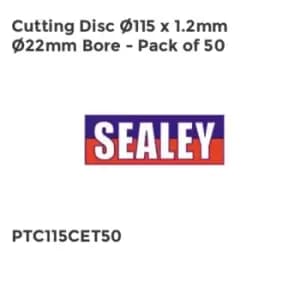 Cutting Disc 115 x 1.2mm 22mm Bore - Pack of 50