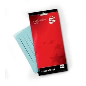 5 Star Office Multipurpose Tack Adhesive Re-usable Non-toxic 140g Blue Pack 12