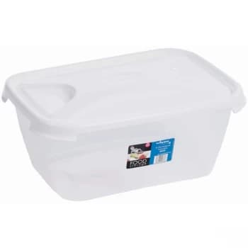 Wham Rectangular Food Storage White 6L