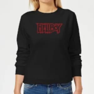 Hellboy Logo Womens Sweatshirt - Black - 5XL