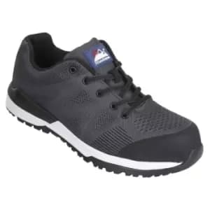 Himalayan 4314 Unisex Black Toe Capped Safety Trainers, UK 11, EU 46
