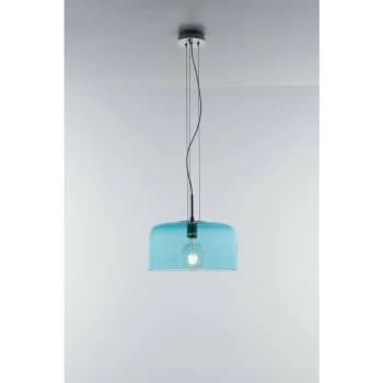 Fan Europe Lighting - Fan Europe Luce_Ambiente_Design - Glass Dome Ceiling Pendant, Blue, E27