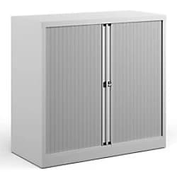 Bisley Tambour Cupboard DST40W White 1,000 x 470 x 1,015 mm