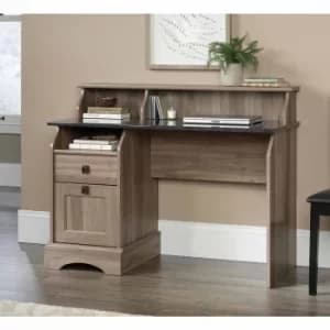 Teknik Office Traditional Bureau Desk, Salt Oak