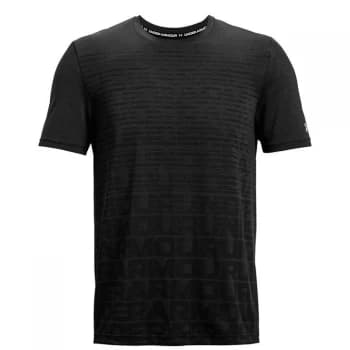 Urban Armor Gear Wordmark T Shirt Mens - Black/Grey