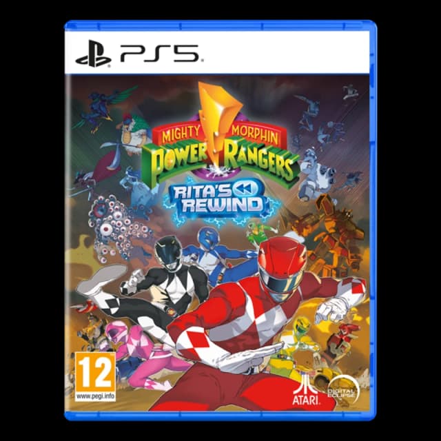 Mighty Morphin Power Rangers Ritas Rewind PS5 Game