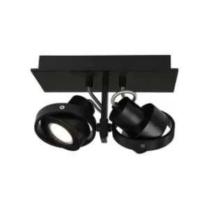 Quatro Twin Spotlight Black Matt