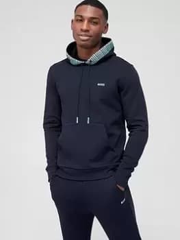 BOSS Soody 1 Overhead Hoodie - Dark Blue, Dark Blue, Size XS, Men