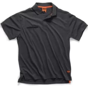Scruffs Worker Polo Graphite M