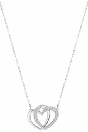Ladies Swarovski Jewellery Dear Double Heart Necklace 5345475