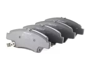 RIDEX Brake pad set Front Axle 402B0649 Brake pads,Brake pad set, disc brake HONDA,Jazz II Schragheck (GD_, GE3, GE2)
