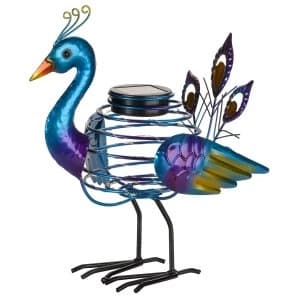Smart Garden Smart Solar Peacock Spiralite Garden Ornament