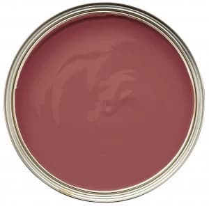 Wickes One Coat Gloss Paint - Brick Red 750ml
