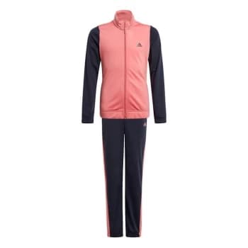 adidas Poly Tracksuit Junior Girls - Pink