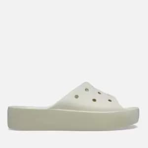Crocs Womens Classic Croslite Platform Slide Sandals - W3