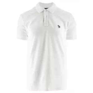 Paul Smith White Regular Short Sleeve Polo Shirt