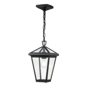 Hinkley Alford Place Outdoor Pendant Ceiling Light Museum Black, IP44