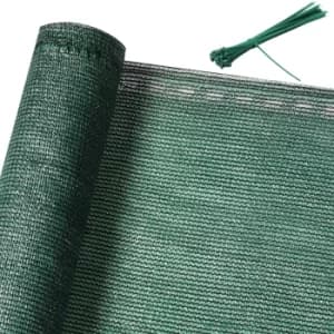 Garden Privacy Screen Dark Green 1x10m