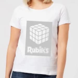 Rubik's Core Box Womens T-Shirt - White - 3XL