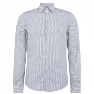 Calvin Klein Calvin Slim Fit Striped Shirt - Navy C48