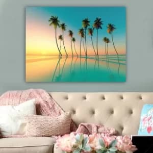 204717319_70100 Multicolor Decorative Canvas Painting