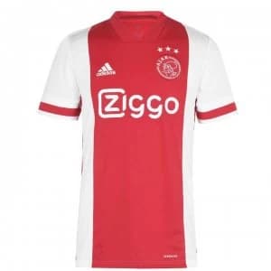 adidas Ajax Home Shirt 2020 2021 - White/Red