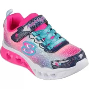 Skechers Girls Flutter Heart Lights Simply Love Trainers UK Size 9.5 (EU 27)