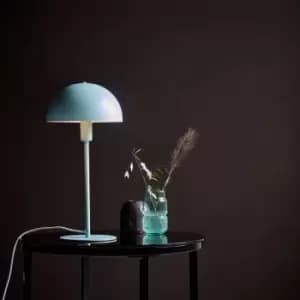 Ellen Indoor Living Dining Bedroom Metal Table Lamp in Green (Diam) 20cm