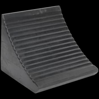 Sealey Heavy Duty Rubber Wheel Chock 13.5kg Pack of 1