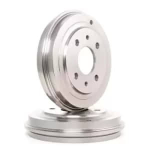 RIDEX Brake Drum 123B0043 Rear Brakes,Drum Brake MERCEDES-BENZ,FIAT,SEAT,S-Klasse Limousine (W116),Seicento / 600 Schragheck (187_)