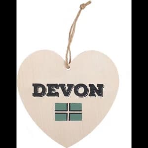 Devon Hanging Heart Sign