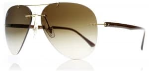 Ray-Ban RB8058 Sunglasses Brushed Gold 157/13 59mm