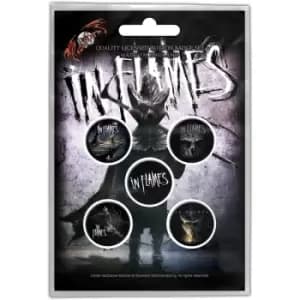 In Flames - The Mask Button Badge Pack