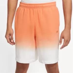 Nike Club Dip Dyed Shorts - Orange