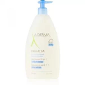 A-Derma Primalba Baby Washing Gel for Hair & Body for Kids 750ml