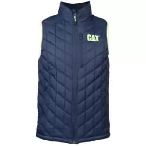 Caterpillar Insulated Vest Detroit Blue - Small