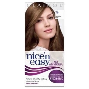 Nice'n Easy No Ammonia Hair Dye Light Golden Brown 76