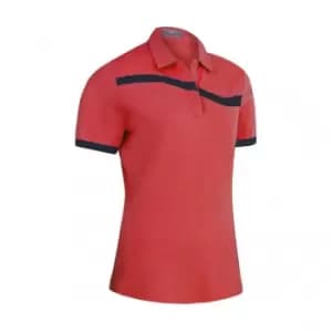 Callaway 2022 Ladies COLOR BLOCK POLO GERANIUM - M