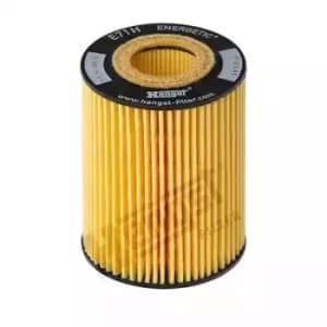 Oil Filter Insert With Gasket Kit E71H D141 by Hella Hengst