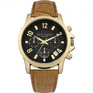 Daisy Dixon Ladies Adriana Gold Plated Watch - DD002TG