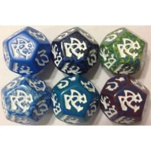 Dragon Dice Blue Wyrm Set