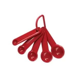 KitchenAid 5 Piece Measuring Spoon Set Empire Red