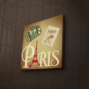 4040?ACT-55 Multicolor Decorative LED Lighted Canvas Painting