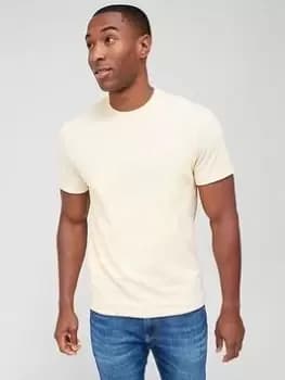 Lacoste Large Logo T-Shirt - Yellow, Yellow Size M Men