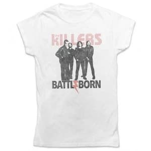 The Killers - Battle Born Womens Large T-Shirt - Black