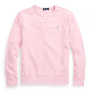 Polo Ralph Lauren Fleece Crew Sweatshirt - Carmel Pink