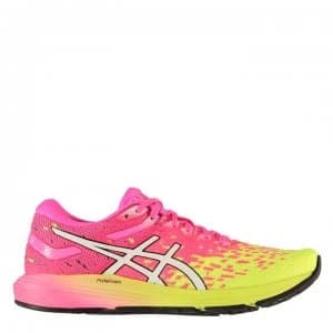 Asics DynaFlyte 4 Womens Running Trainers - Hot Pink/White
