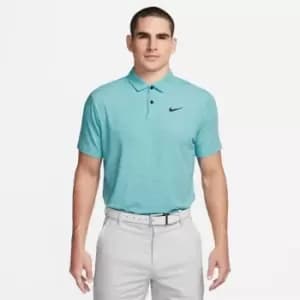 Nike Dri-FIT Tour Mens Heathered Golf Polo - Green