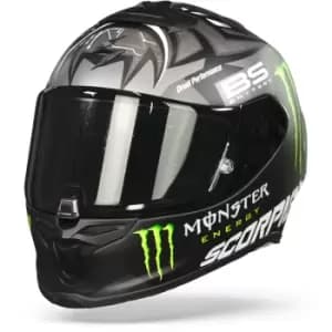 Scorpion Exo-R1 Air Fabio Monster Replica Matt Black-Silver S