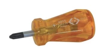 T4815 2 Heavy Duty Classic Stubby Screwdriver Phillips PH 2 x 25mm - CK